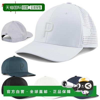 日本直邮Puma Golf Tick P Snapback 男士高尔夫帽 024423 2025