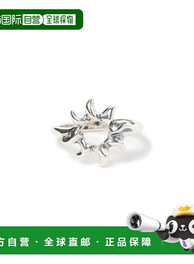 1h可退 日本直邮Bill Wall Leather 男士太阳图腾银戒指 BEAMS EX