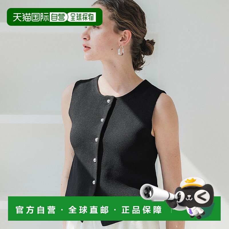 日本直邮coca 金色纽扣针织背心 [CO4289EW013482]