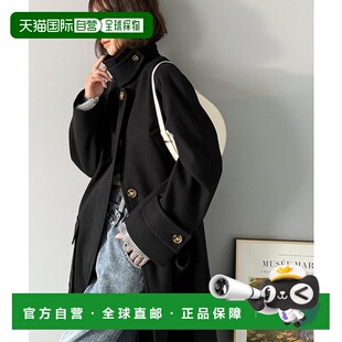 高级感仿毛呢长款 女装 立领双面穿 日本直邮classicalelf 1h可退