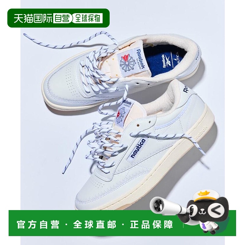 1h可退 日本直邮Reebok 男鞋 皮革鞋面 CLUB C 85 VINTAGE NAUTIC