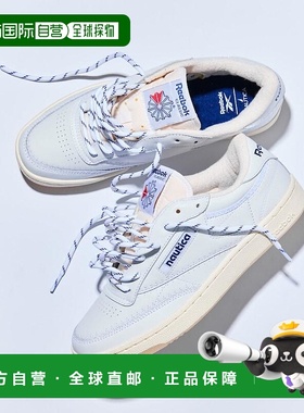 1h可退 日本直邮Reebok 男鞋 皮革鞋面 CLUB C 85 VINTAGE NAUTIC