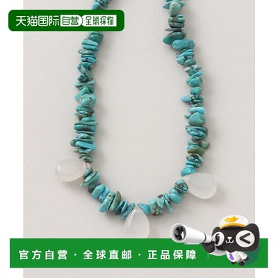 1小时内可退 日本直邮NOBLE STEEN女士Samarkand蓝色天然石项链 2