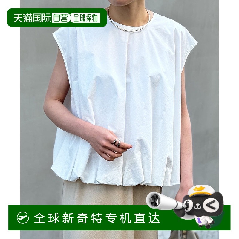 1h可退 日本直邮LIVETART 女士后扣设计气泡无袖衬衫  LVZ5051404