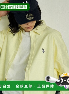1h可退 日本直邮U.S. POLO ASSN. 男装宽松廓形衬衫 315129160001