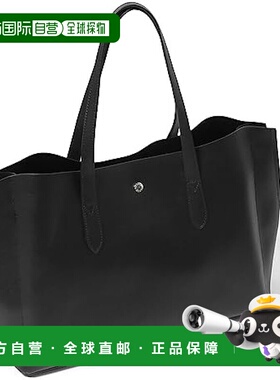 【日本直邮】Legato Largo阿耐洛 女士手提包A4 黑色LH-P0003Z