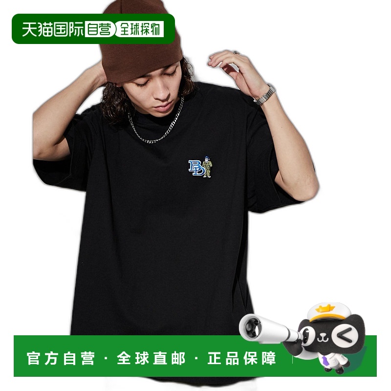 日本直邮WEGO/BEN DAVIS 男女同款印花T恤 MC24SS03M0001