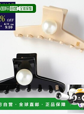 日本直邮ALEXANDRE DE PARIS 发夹 M ACCM-17880-02 女士珍珠发夹