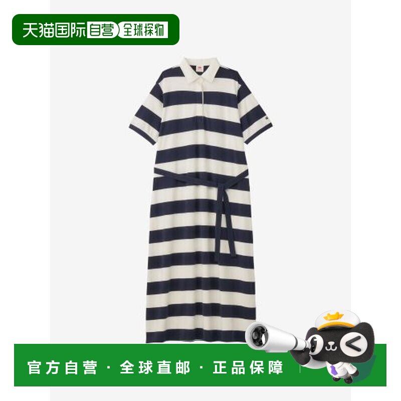 日本直邮Canterbury WA325202 女士短袖橄榄球衫连衣裙图片