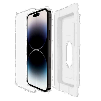 【日本直邮】Belkin贝尔金iPhone14Pro手机钢化膜抗菌日本制 0.33