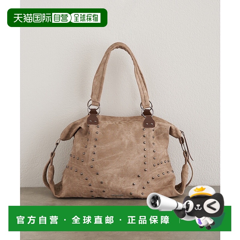 1h可退 日本直邮Ray Cassin 女装 斜纹饰扣大容量A4托特包 RCN105