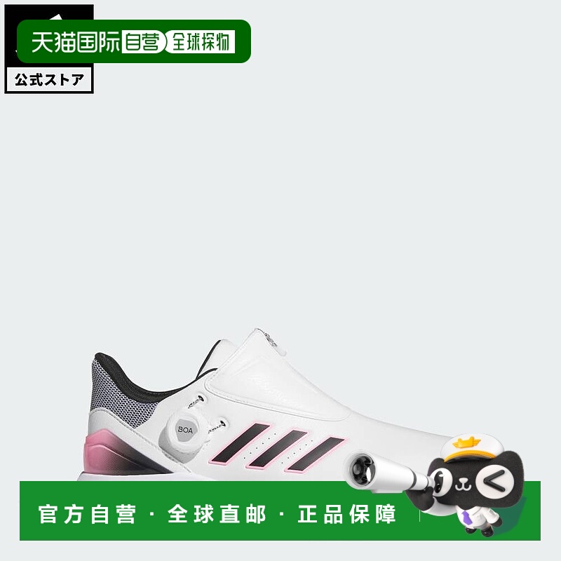 日本直邮 adidas 高尔夫 Solarmotion BOA 24 无钉男士运动鞋[ID8