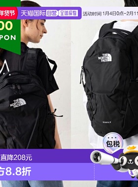 日本直邮The North Face 背包 Volt VAULT 27L 黑色男女通用NF0A3