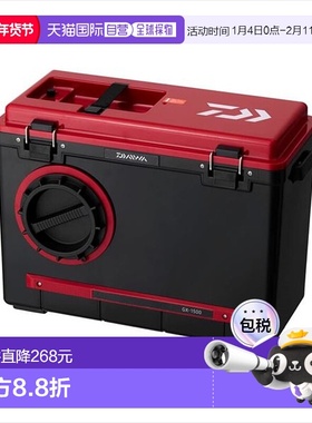 日本直邮Daiwa 诱饵罐 Tomokan GX-1500 红色/黑色新款