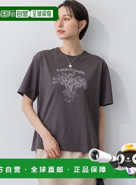 日本直邮JANE PACKER 花卉刺绣T恤 [234613EW017741]