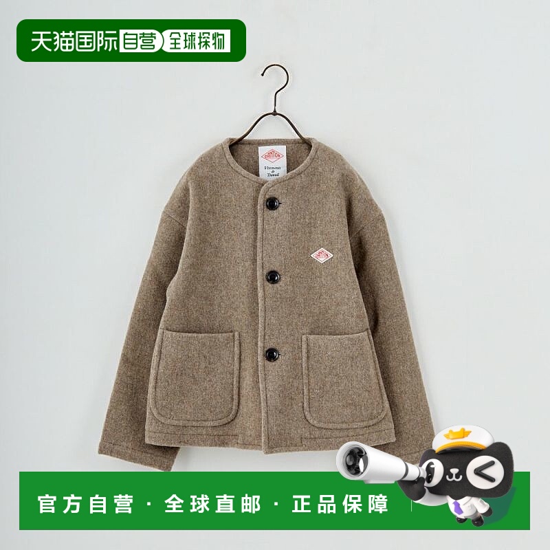 1h可退 日本直邮Danton 女士 宽松无领夹克 DT-A0013WLP