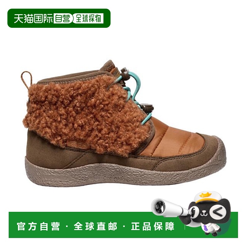 1h可退 日本直邮KEEN YOUTH HOWSER II CHUKKA WP 儿童保暖防水短
