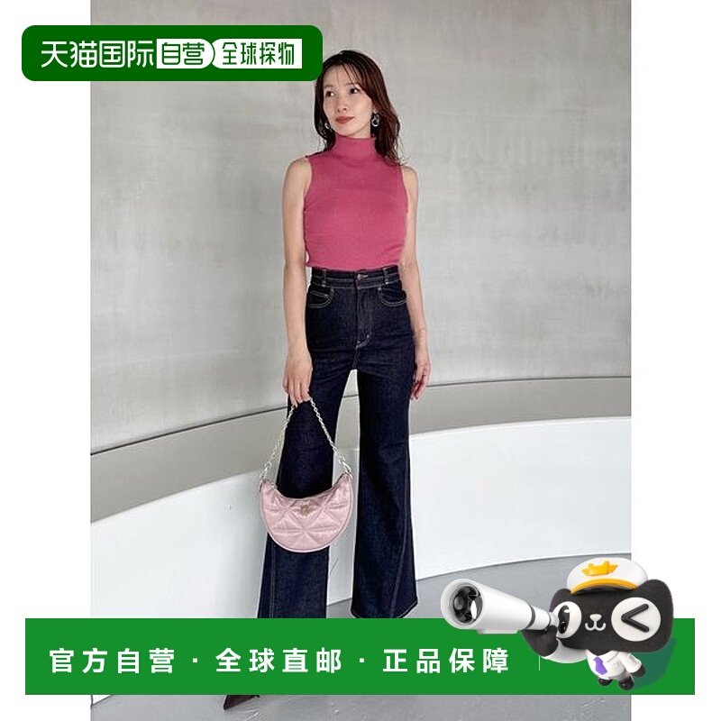 日本直邮SNIDEL Sustainable弹力喇叭牛仔裤 SN1728EW045264