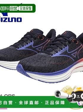 日本直邮美津浓 WaveRider 29 女士跑鞋黄色J1GD2503低帮运动鞋2E