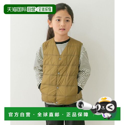 日本直邮URBAN RESEARCH DOORS TAION 马甲 V领纽扣 儿童款