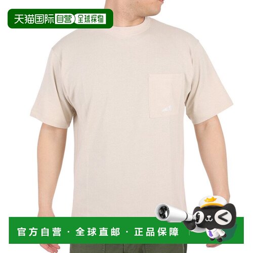 日本直邮New Balance 男士短袖T恤MT1996基础款AMT35026-TWF米色