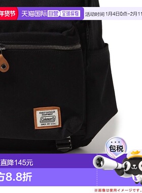 日本直邮Coleman-JN Daypack（黑色）背包双肩包