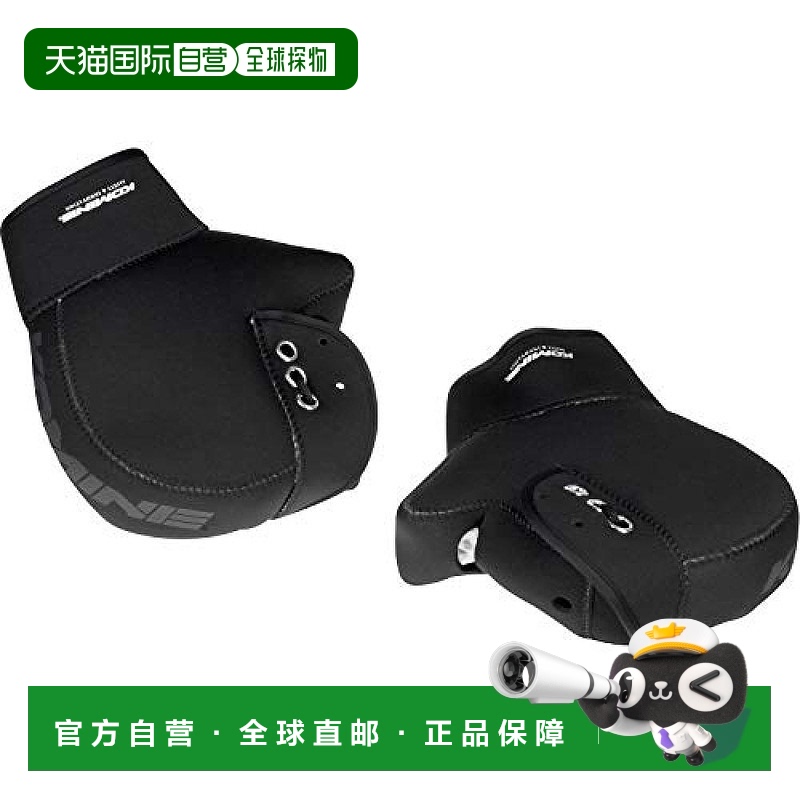 【日本直邮】Komine摩托用潜水料手柄保暖套/罩 漆黑 均码AK-021