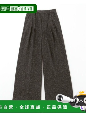 日本直邮THE SHINZONE 男装 高腰阔腿西装裤 半拉链双口袋设计 25