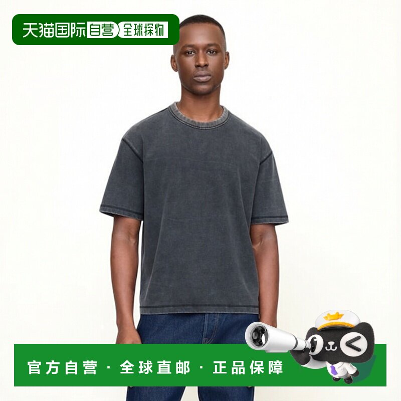 日本直邮GAP 重型短袖裁剪T恤（男女通用） [819594075]图片