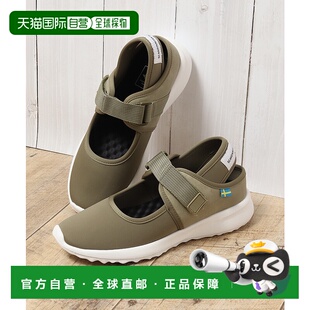 日本直邮SCANDINAVIAN FOREST 女士刺猬图案魔术贴凉鞋运动鞋 SF6