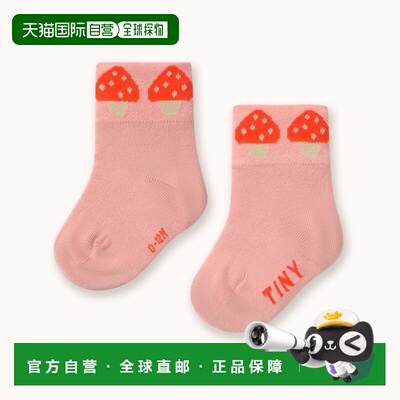 日本直邮TINYCOTTONS MUSHROOMS 2026AW 秋冬 中筒袜 婴儿儿童袜