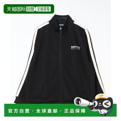日本直邮THRASHER 男女同款 侧条纹宽松运动夹克 TH25AW14