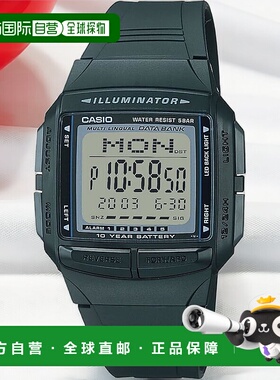 【日本直邮】Casio卡西欧 手表 男士 数字显示 黑色DB-36-1AJH