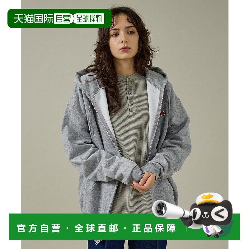 1h可退 日本直邮FRUIT OF THE LOOM 男女同款拉链连帽衫 前后水果