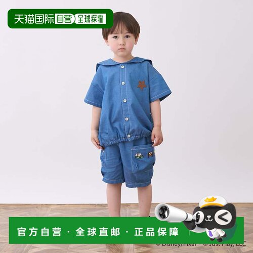 日本直邮品牌官方发货Petit Main 玩具总动员 / 编织短裤