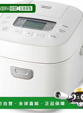 【日本直邮】Iris Ohyama爱丽思欧雅玛 电饭煲3合 白色RC-MEA30-W
