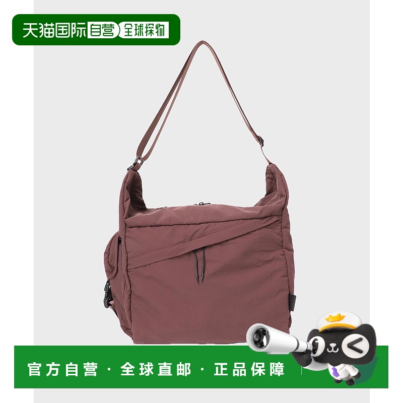 1h可退 日本直邮fellowww 男女同款 60/40斜纹棉尼龙 肩背包 抽绳