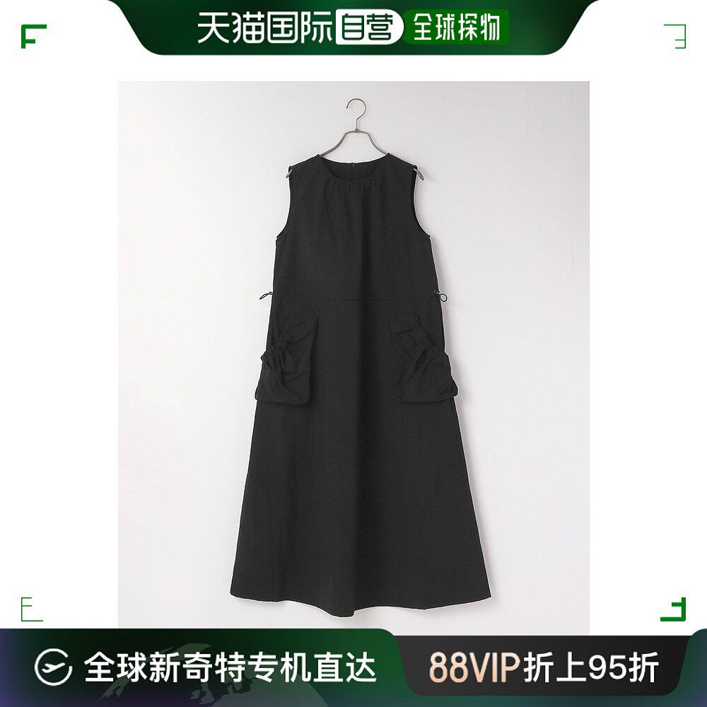 日本直邮LOWRYS FARM 女士腰绳调节A线无袖连衣裙 113601