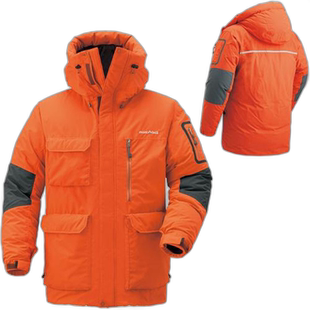 1h可退 日本直邮montbell 男士连帽防风羽绒服极寒保暖1101403