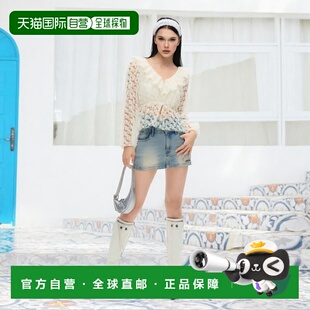 衬衫 日本直邮日潮 peplum 蕾丝缎带荷叶边 pp177蝴蝶结 GRL