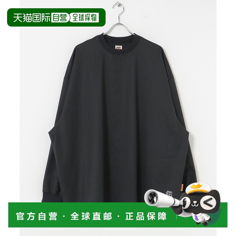1h可退 日本直邮SEE SEE 男装宽松圆领长袖T恤 半透感设计 BSMA4S