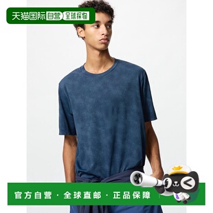 日本直邮UNIQLO优衣库 简约舒适百搭休闲印花吸汗速干短袖T恤 男