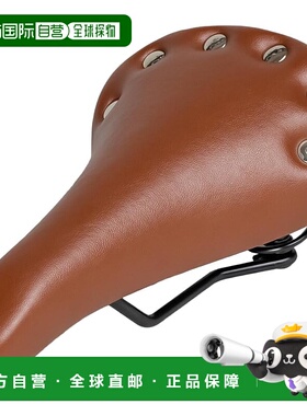 【日本直邮】GORIX 自行车座垫 棕色弹簧复古 GX-6000