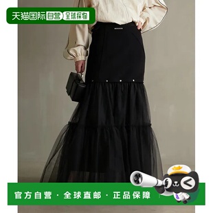 1h可退 日本直邮PRANK PROJECT 女士金属点点薄纱半裙 立体设计