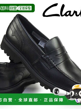 日本直邮Clarks 男士 Berwick Lo 乐福鞋轻便厚底便士乐福鞋2025