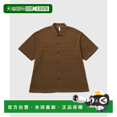 1h可退 日本直邮Adam et Rope' 男士 几何提花网眼Polo针织衫 202