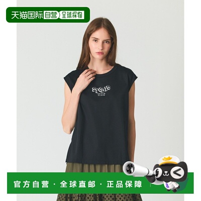 日本直邮GRACE CLASS 女装 无袖印花T恤（苏美尔棉） 0226342012
