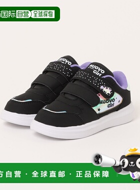 1h可退 日本直邮NUOVO 儿童女款 17-22 WENDY N9383J 黑色 闪光侧