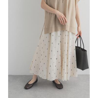 日本直邮URBAN RESEARCH DOORS 女装 小花印花A字裙 DR2613020506