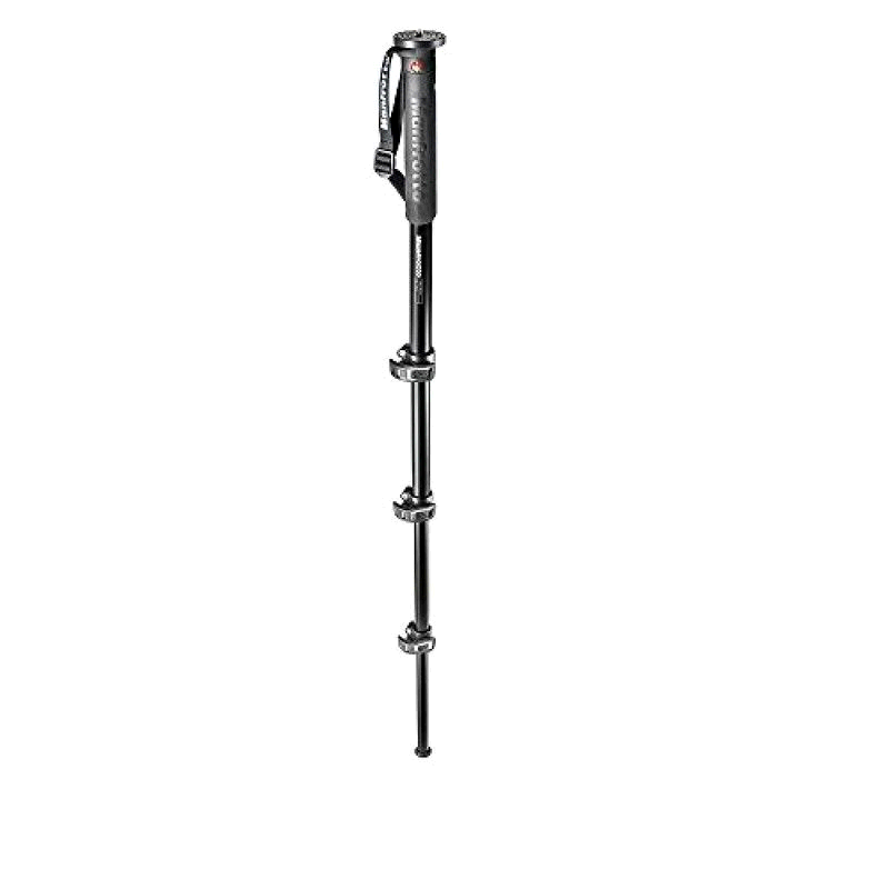 【日本直邮】曼富图 一脚支架 XPRO monopod+ 铝 4段黑MPMXPROA4
